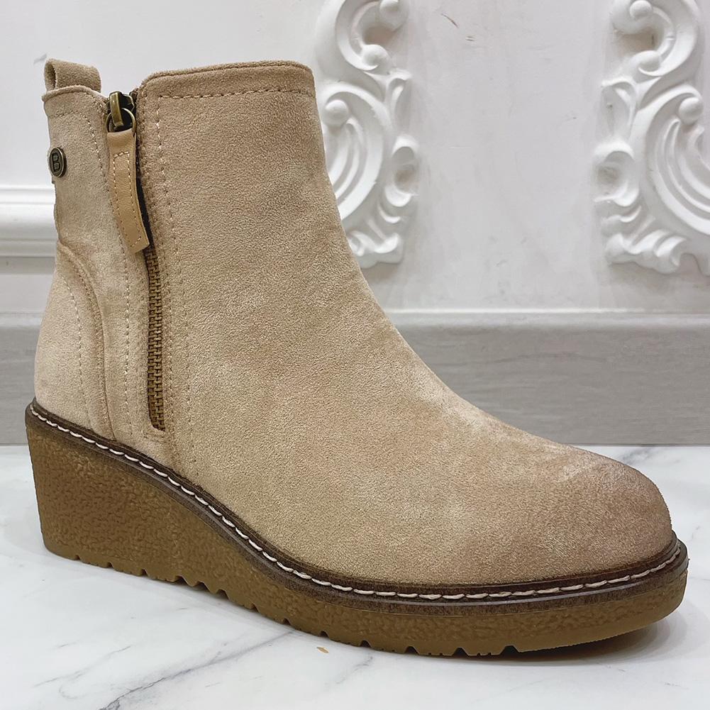 Ankle Wedge Boots