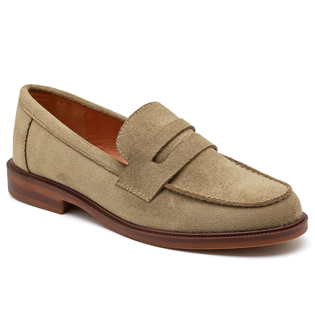 Ladies Slip On Low Top Loafers Fashion Comfy Shoes