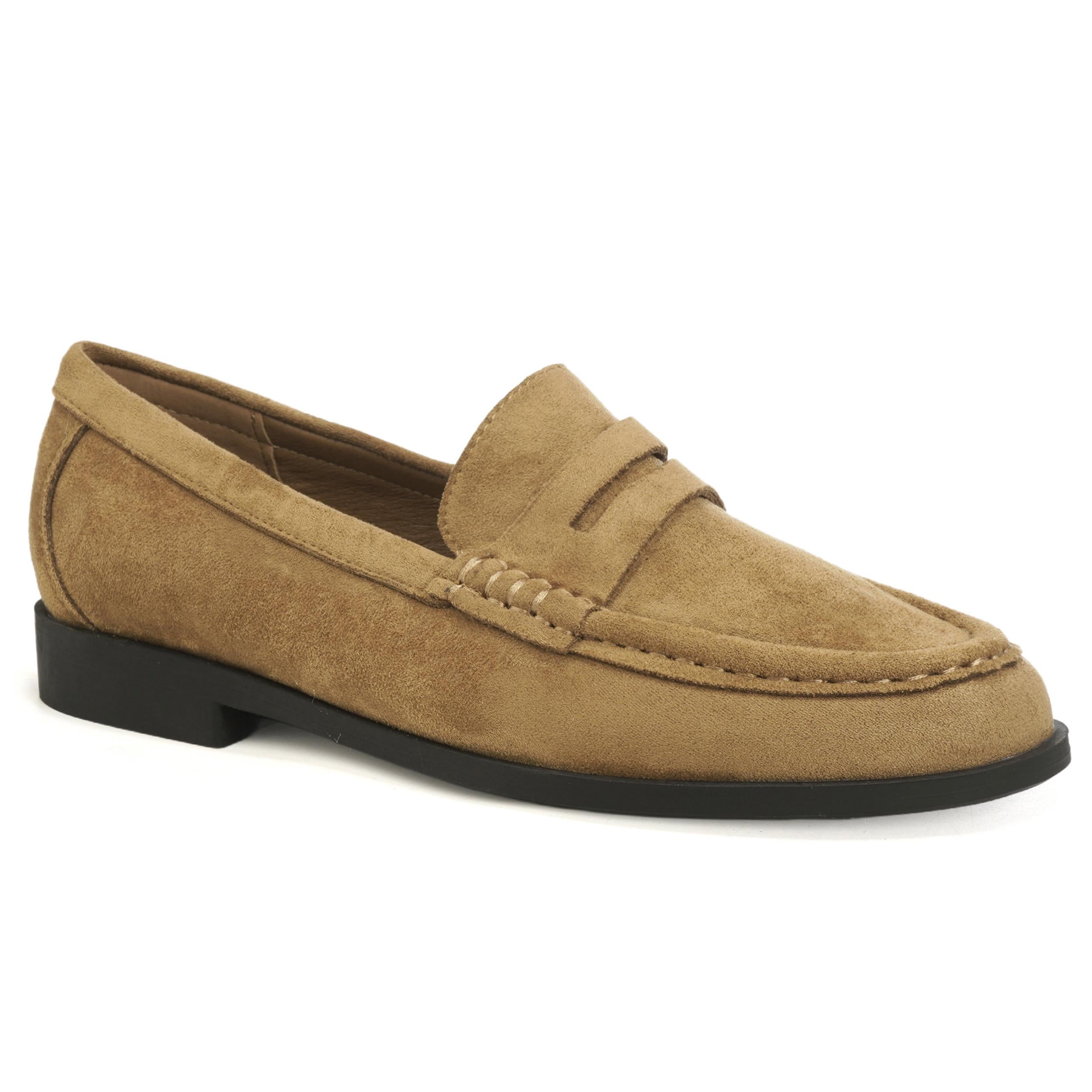 Ladies Slip On Low Top Loafers Fashion Comfy Shoes