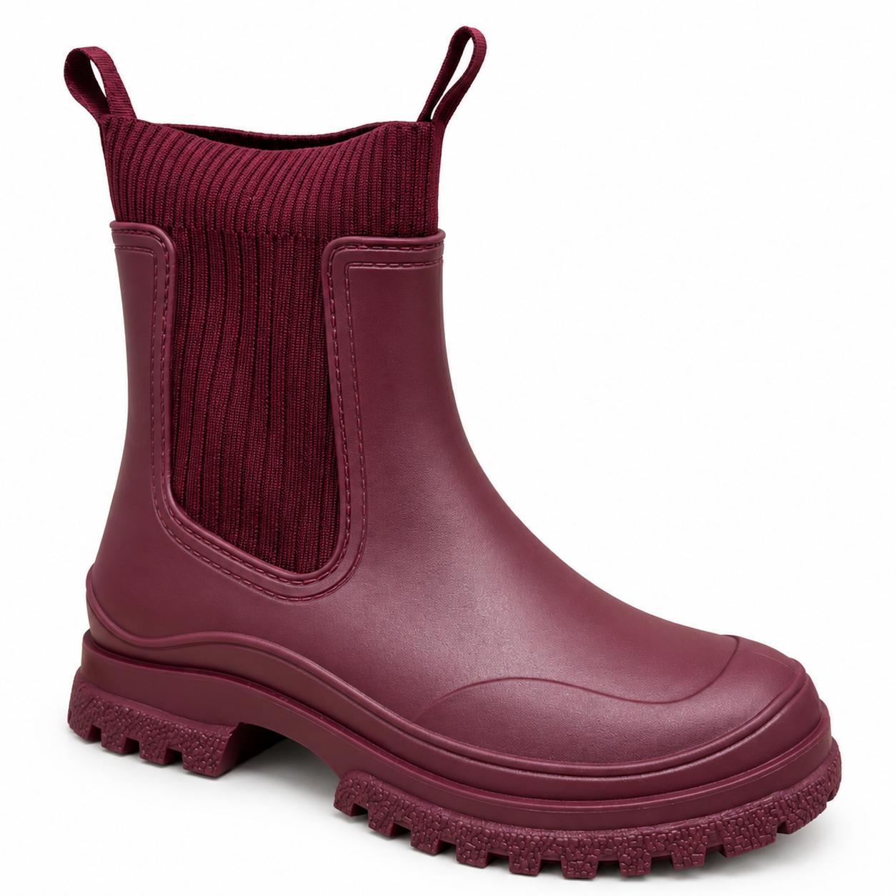 LoudLook Waterproof Ankle Snow & Rain Boots for Women