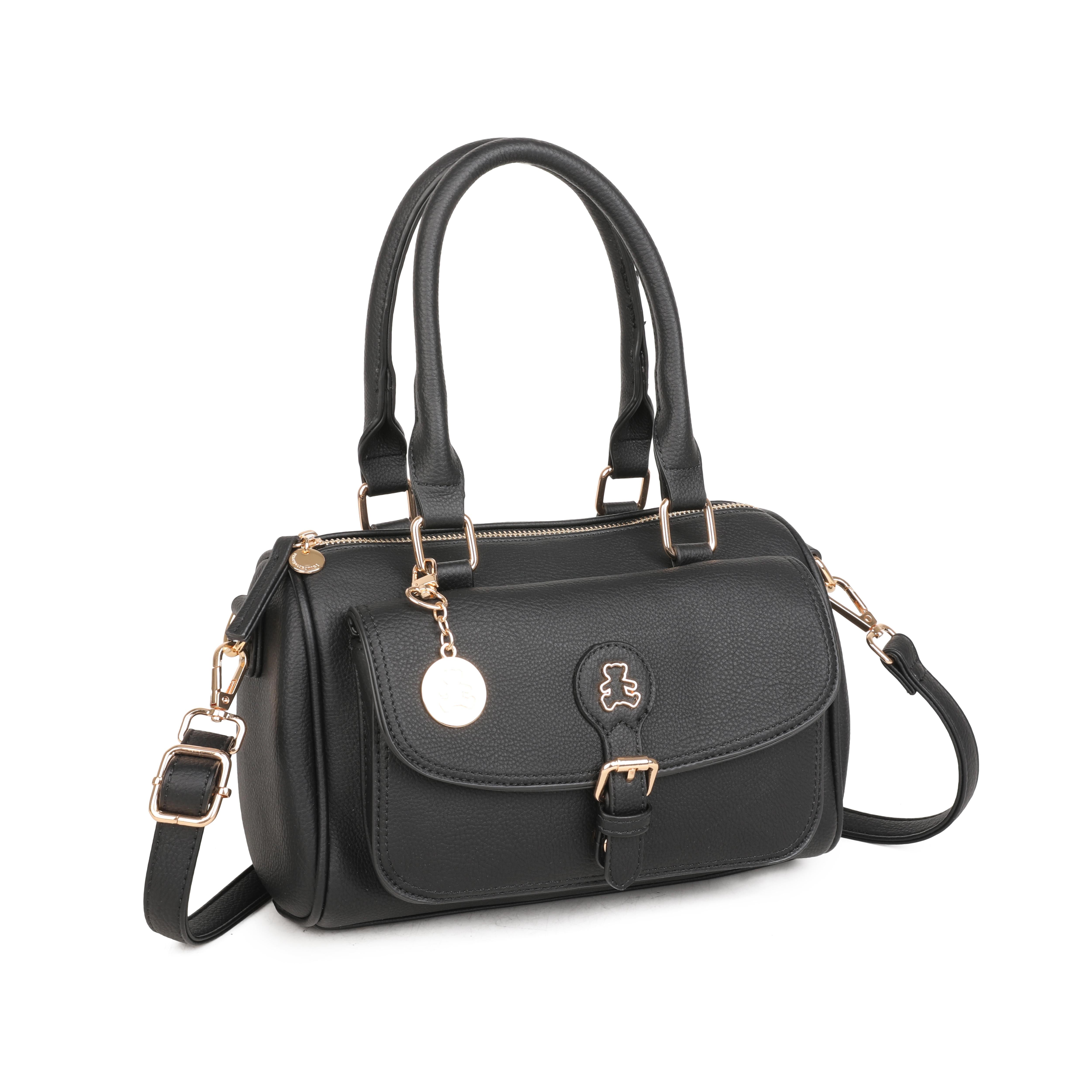 Vintage Satchel Buckle Handbag