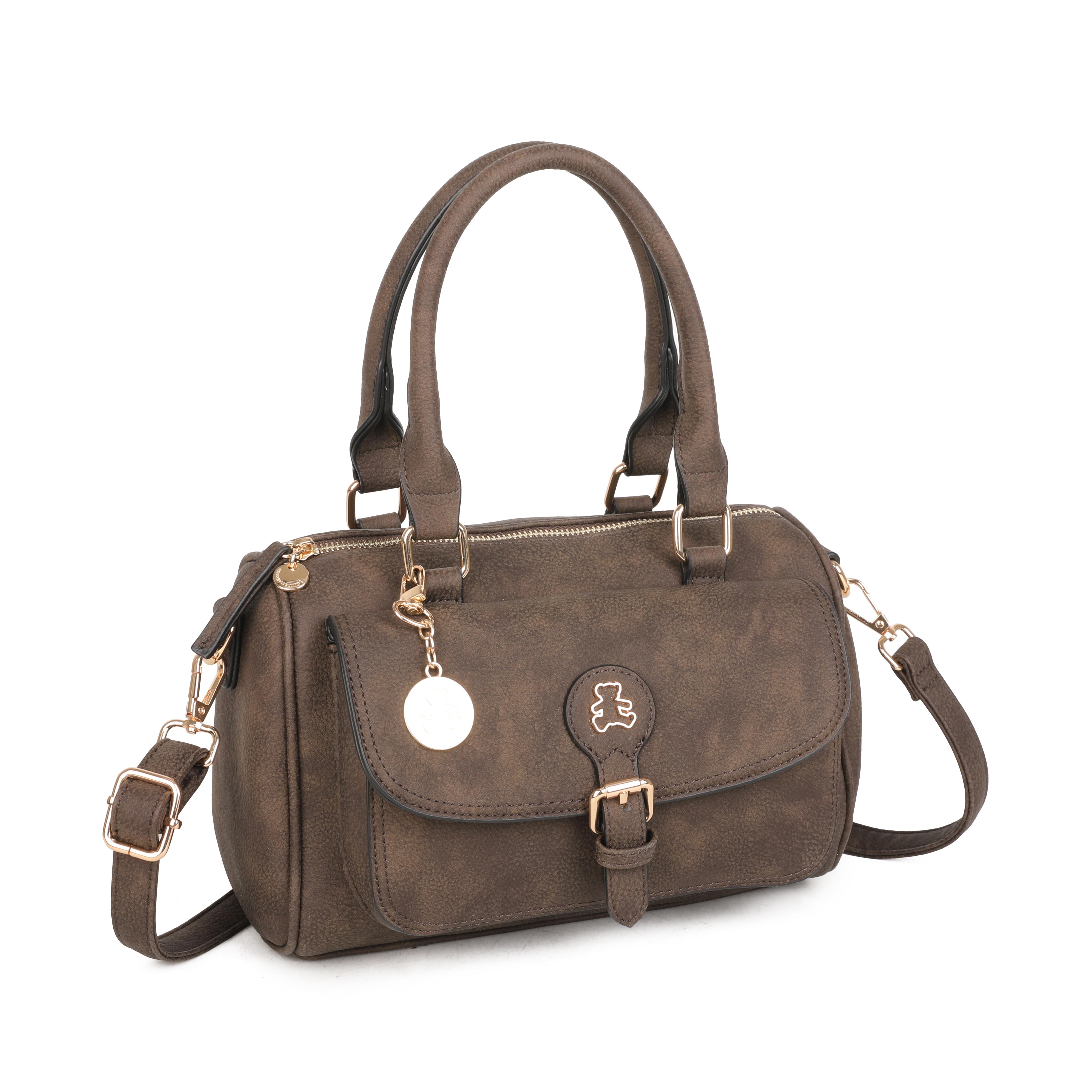 Vintage Satchel Buckle Handbag