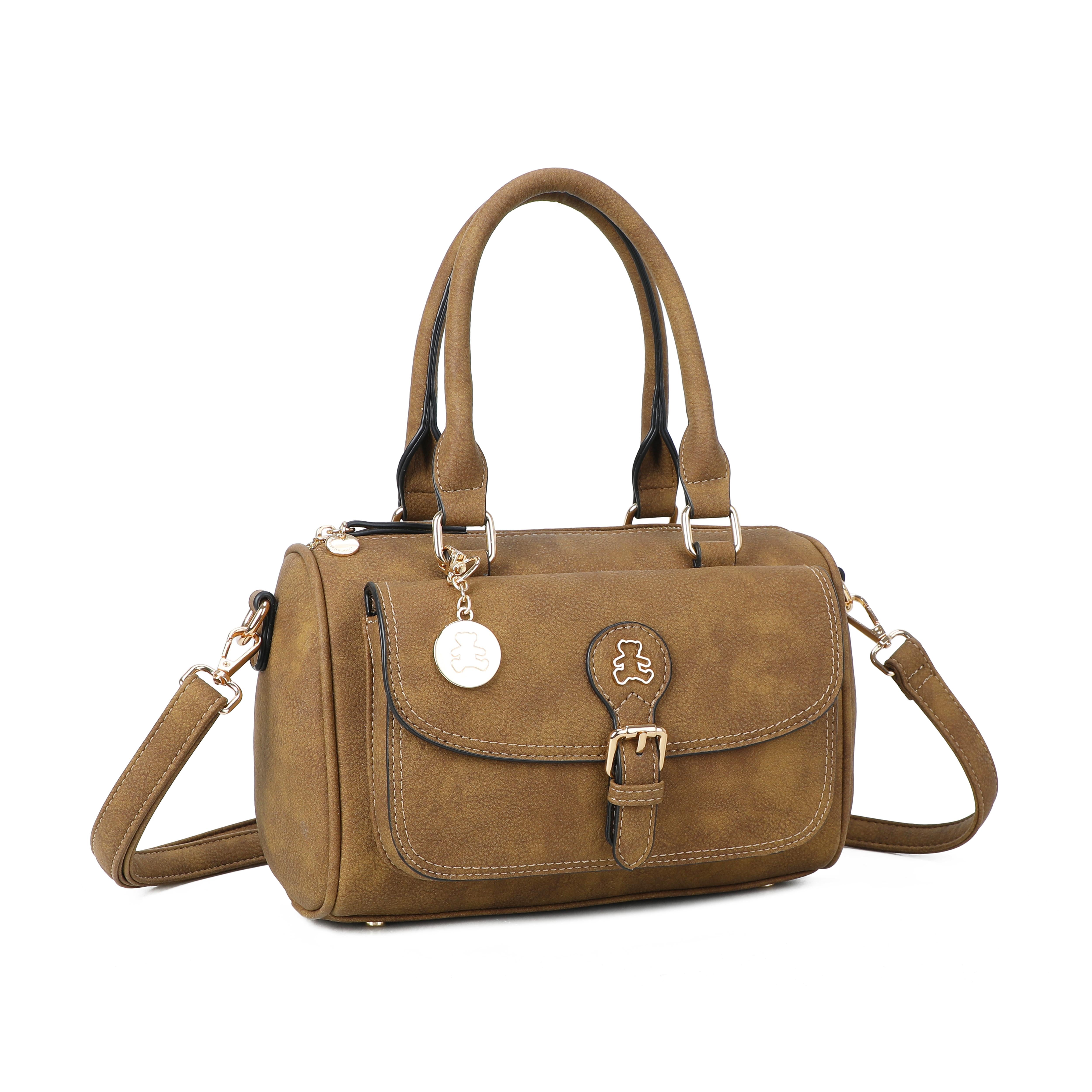 Vintage Satchel Buckle Handbag