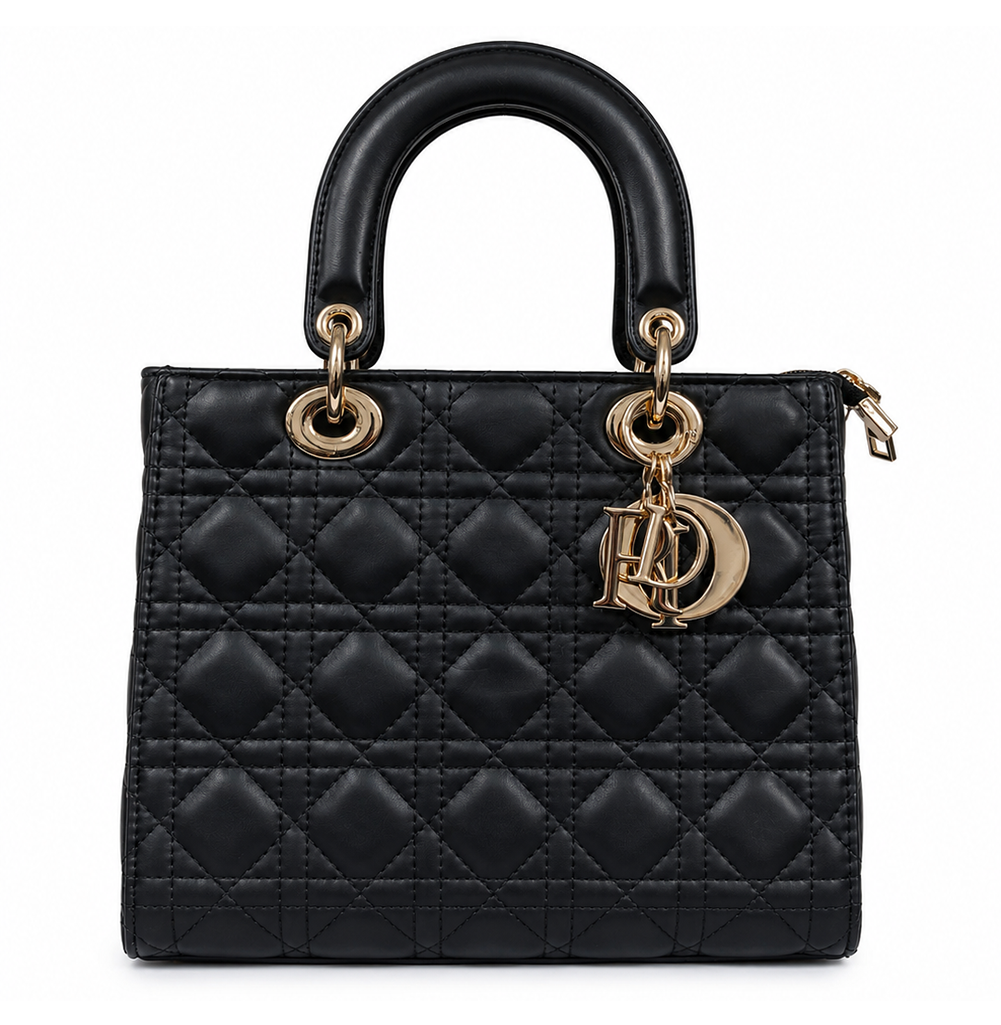 Large Quilted Crossbody Bag