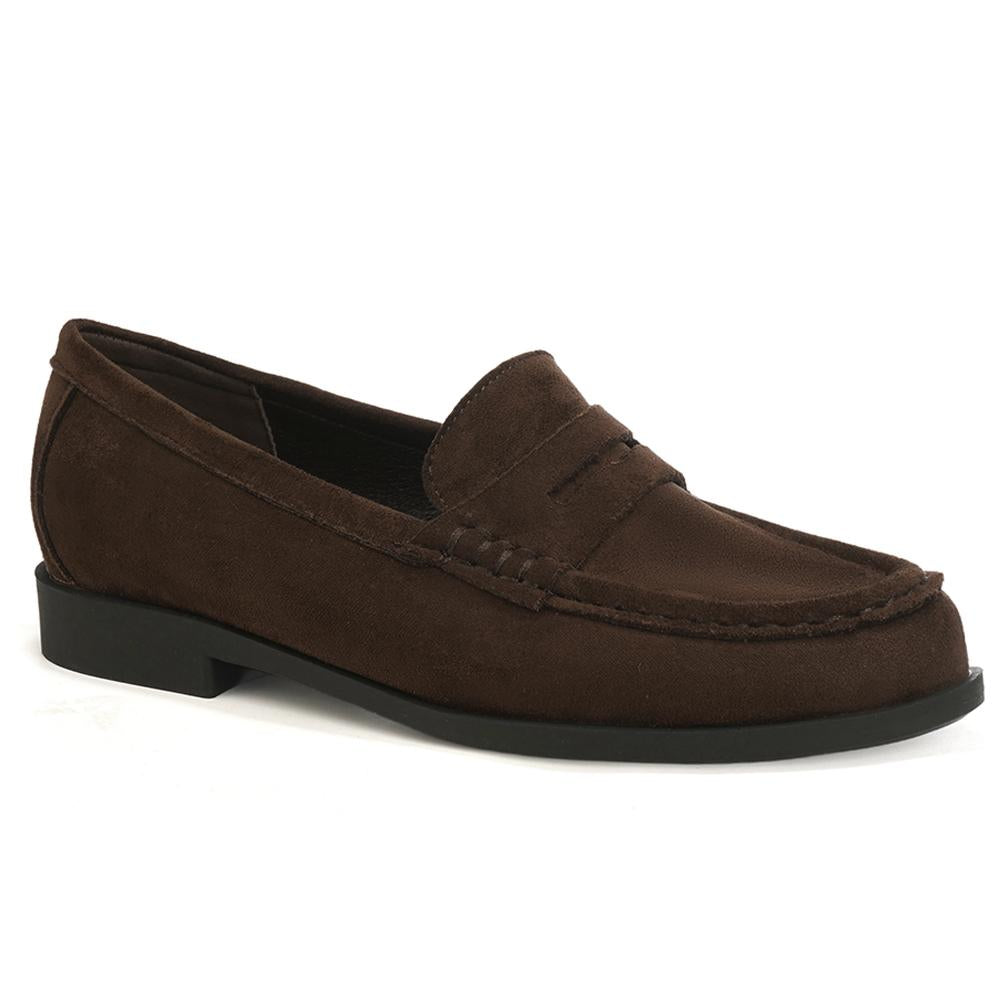 Ladies Slip On Low Top Loafers Fashion Comfy Shoes