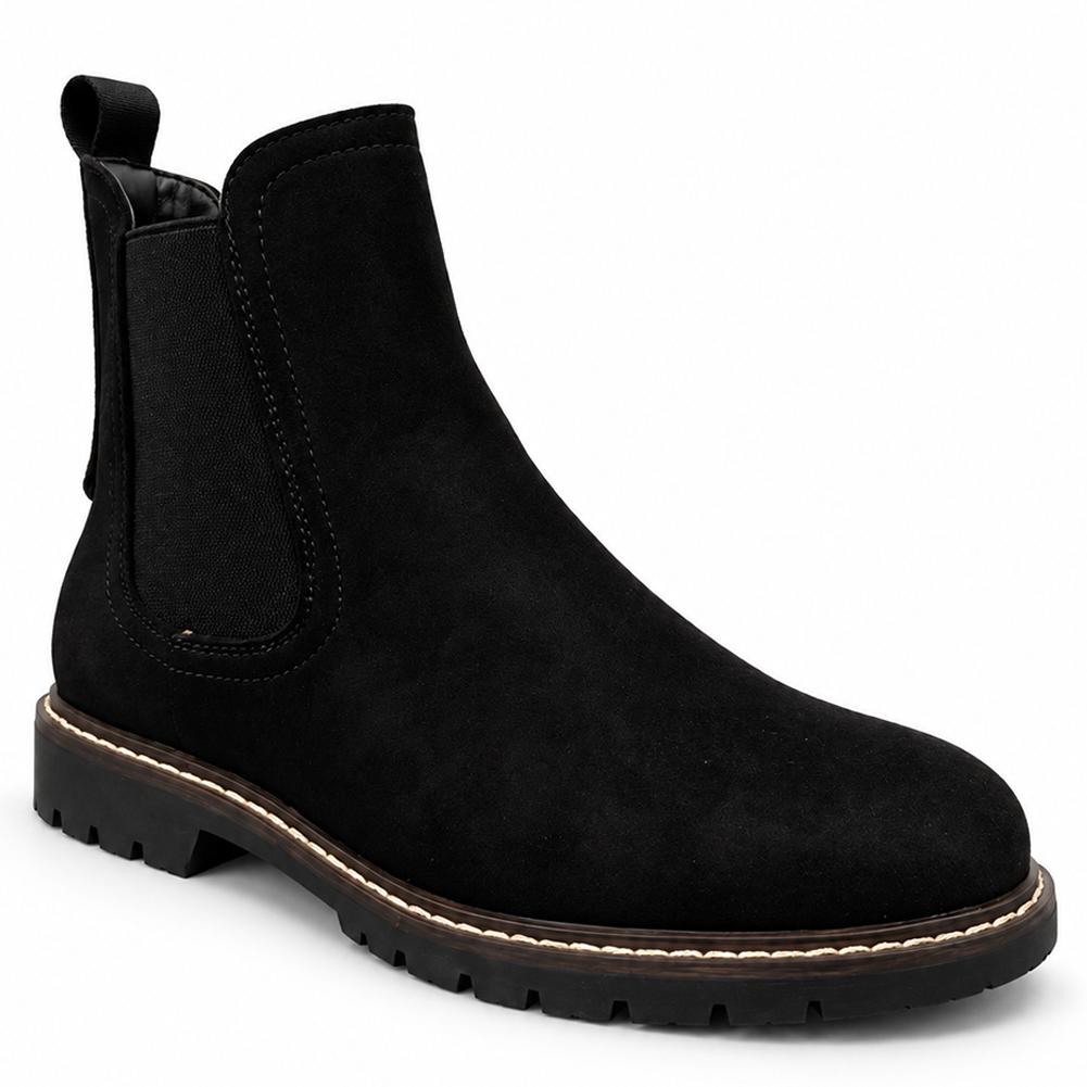 LoudLook Women's Cozy Slip-On Chelsea Boots